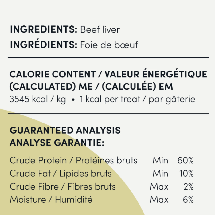 Crumps’ Naturals Treats – Mini Trainers - Beef Liver - Image 2