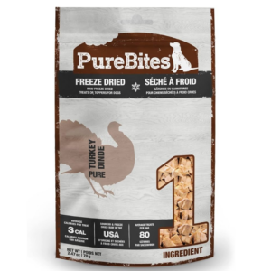 Purebites Freeze Dried Dog Treats - Turkey - 70g (2.5oz)
