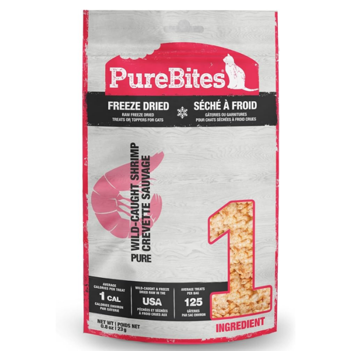 Purebites Freeze Dried Cat Treats - Shrimp - 11g (0.4oz)