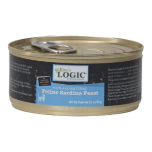 Nature's Logic Sardine Feast Canned Cat Food 5.5oz