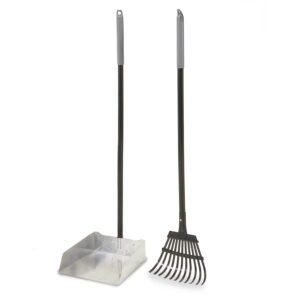 PetMate Poop Scooper - Rake and Pan - Large