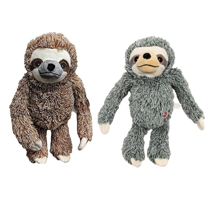 Spot Sloth Dog Toy 13" - Assorted