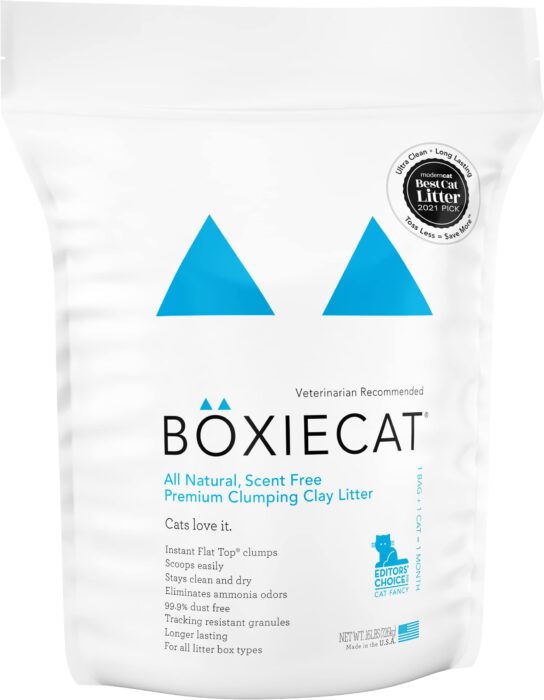 Boxiecat Scent-free Clumping Litter 16lb