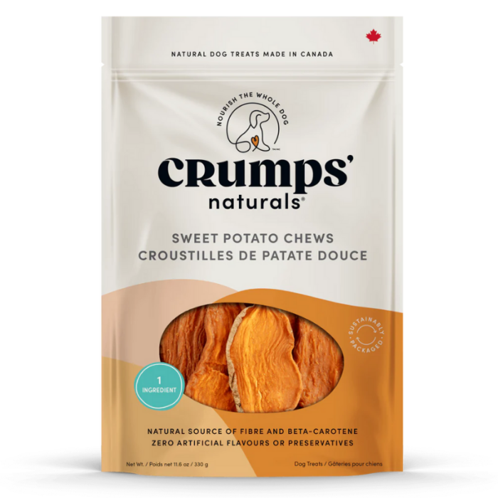 Crumps’ Naturals Treats – Sweet Potato Chews