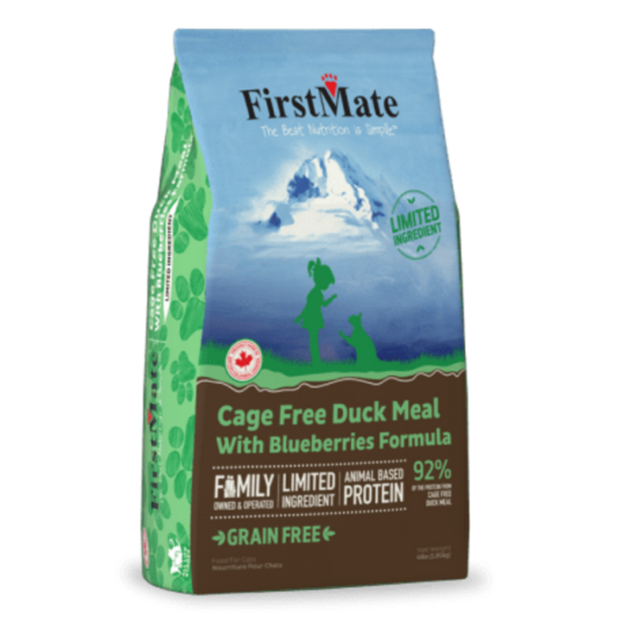 FirstMate Cat Food - Duck with Blueberries - 3.96lb