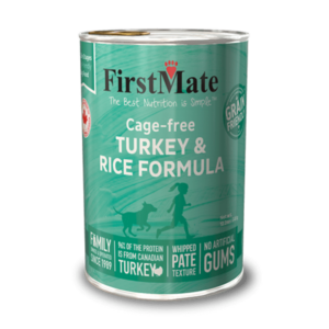 FirstMate Canned Dog Food - Turkey and Rice - 346g (12.2oz)