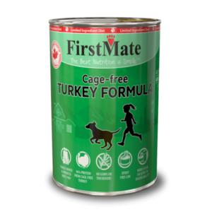 FirstMate Canned Dog Food - LID Grain-Free Turkey - 346g (12.2oz)