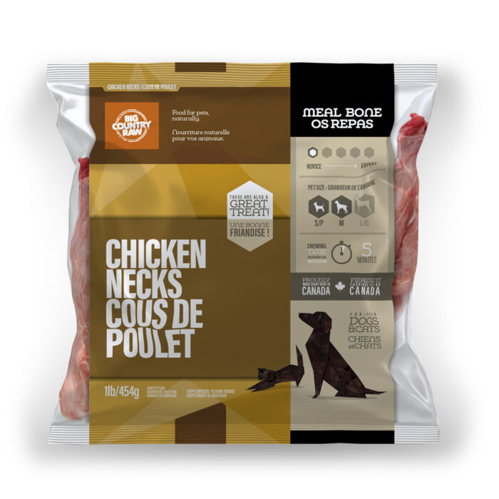 Big Country Raw - Chicken Necks - 1lb