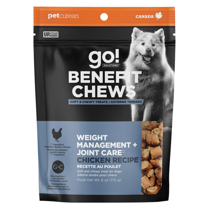 Go! Solutions Weight Management & Joint Care Benefit Chews - Chicken Recipe 170g (6oz)