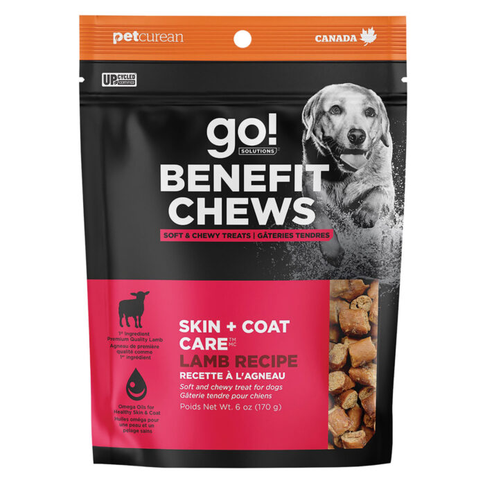 Go! Solutions Skin & Coat Care Benefit Chews - Lamb Recipe 170g (6oz)
