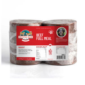 Pets Go Raw - Beef Full Meal Dog Food