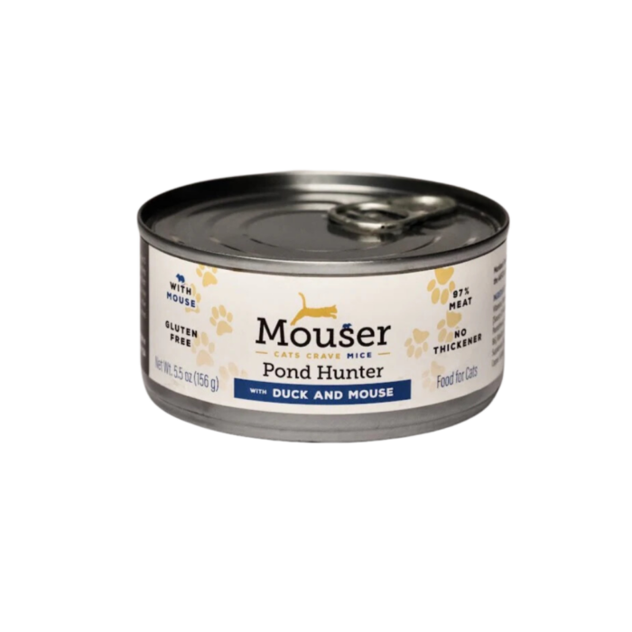 Mouser Canned Cat Food Duck and Mouse - 5.5oz