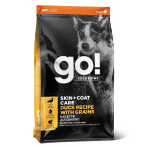 Go! Solutions Dog Food – Skin and Coat Duck with Grains