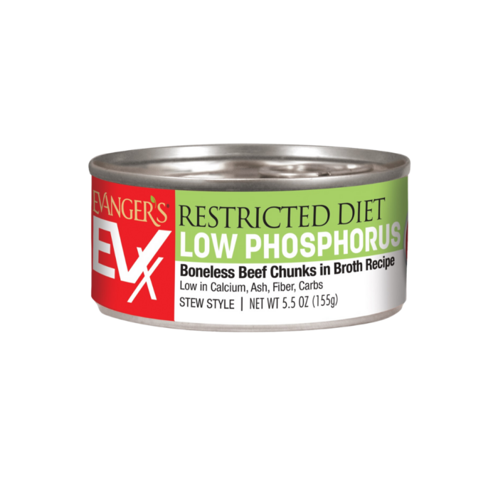 Evanger's Canned Cat Food Low Phosphorous - 5.5oz