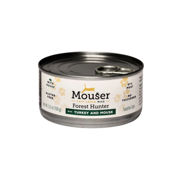 Mouser Canned Cat Food Turkey and Mouse - 5.5oz