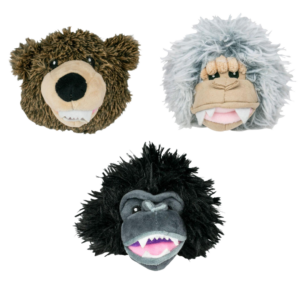 Tall Tails 2 in 1 Head Dog Toy
