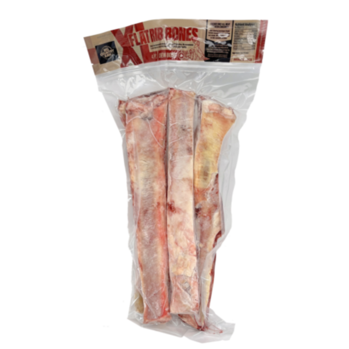 Big Country Raw XL Flat Rib Bone - 4pk