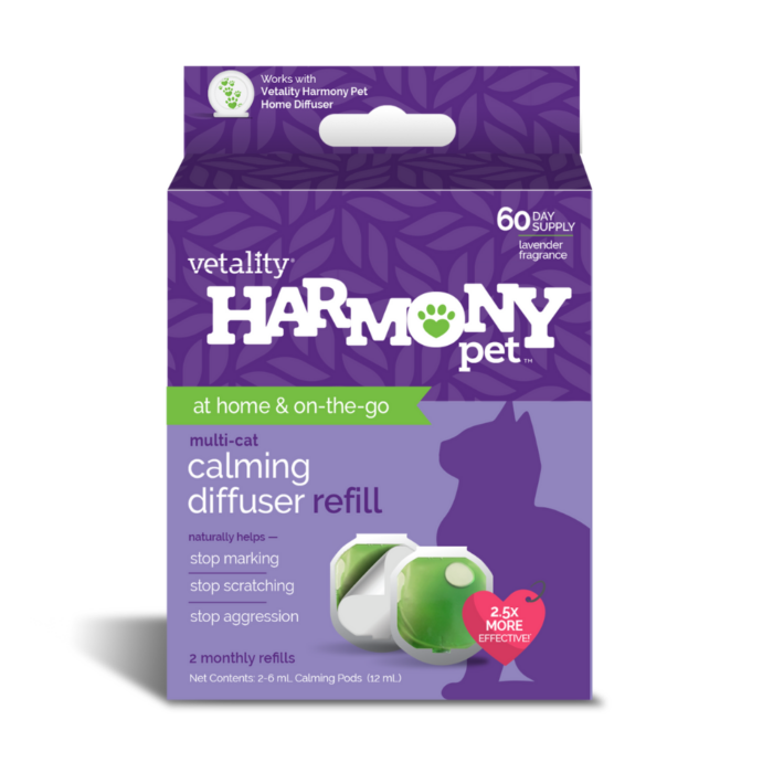 Harmony Pet Calming Home Diffuser Refills 2 Pack- Cat
