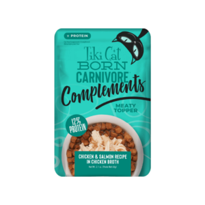 Tiki Cat Born Carnivore Compliments - Chicken and Salmon 2.1oz Pouch