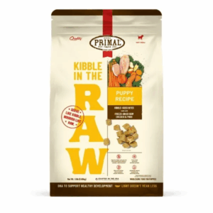 Primal Kibble In The Raw Puppy Chicken and Pork Recipe 9lb