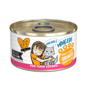 BFF TUNA AND SALMON SOULMATES CANNED CAT FOOD 3OZ