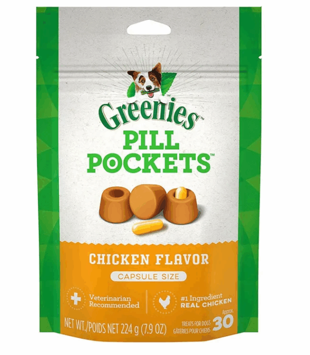 Greenis Chicken Capsule Pill Pockets 448G