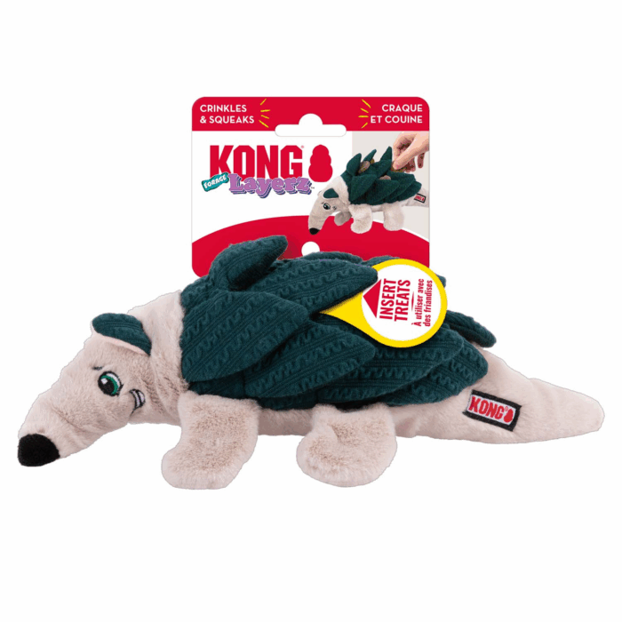 Kong Layerz Forage Armadillo - Medium