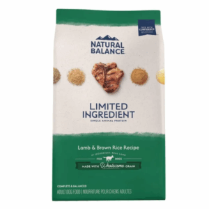 Natural Balance Dog Food - Lamb And Brown Rice Large Breed 26lb