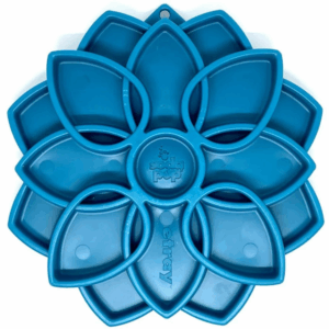 SodaPup Etray Enrichment Tray for Dogs - Mandala Blue