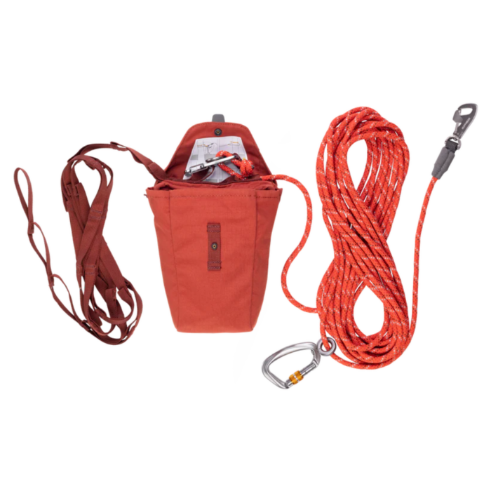 Ruffwear Knot-A-Hitch Dog Hitching System - Red Clay