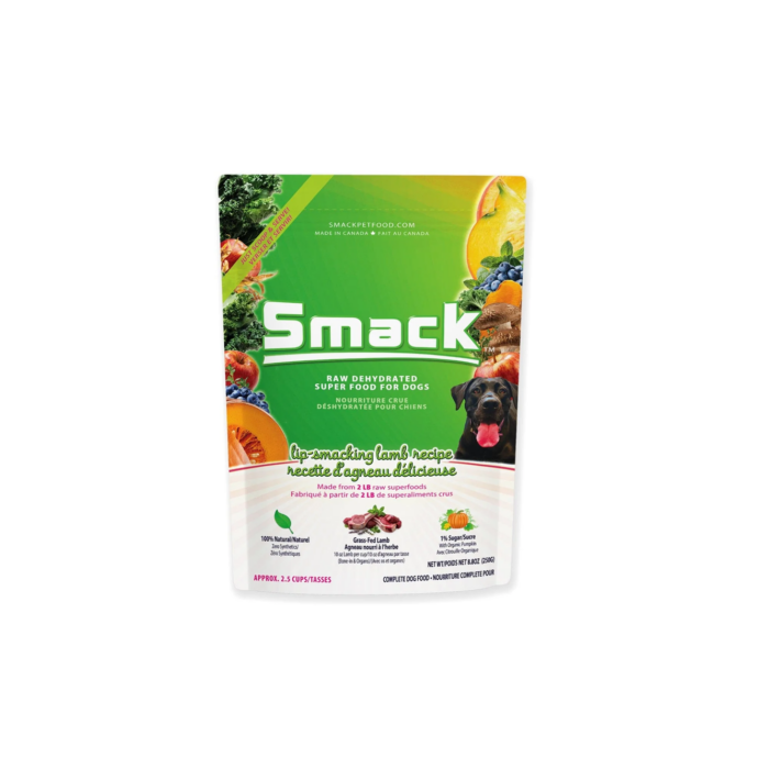 Smack Lip Smacking Lamb Crunchy Dehydrated Dog Food