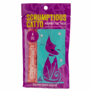 Scrumptious Catto Gourmet Cat Treats - Salmon Mousse