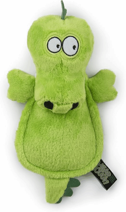 GoDog Plush Toy - Gator Silent Squeak - Large