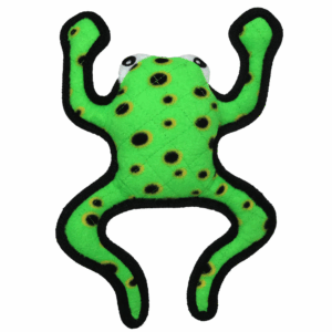 Tuffy Plush Dog Toy Leaping Frog