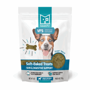 SquarePet Dog Treats - Skin and Digestive Support