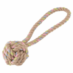 Beco Hemp Ball and Hoop Dog Toy