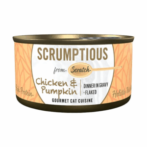Scrumptious Canned Cat Food 2.8oz Chicken and Pumpkin