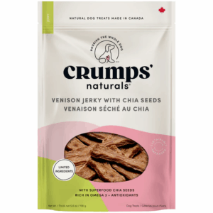 Crumps' Naturals - Venison Jerky with Chia Seeds 5.6oz