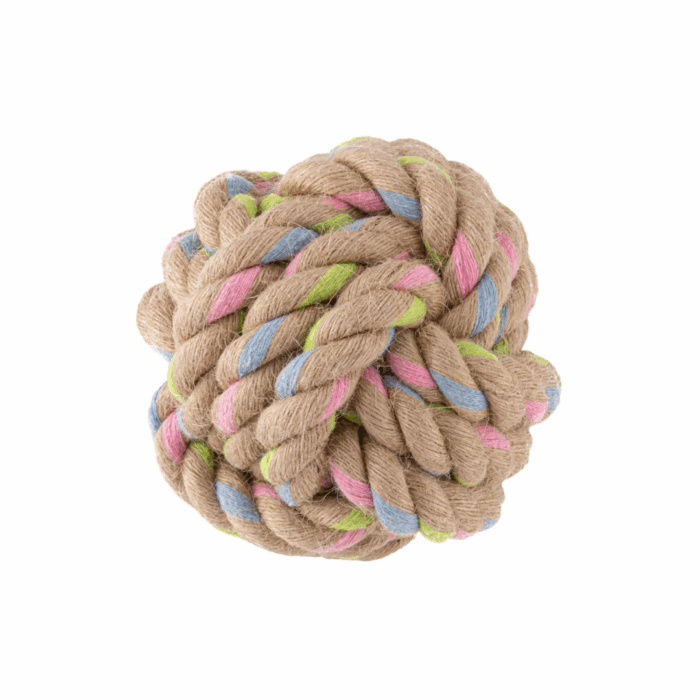Beco Hemp Rope Ball Dog Toy - Small