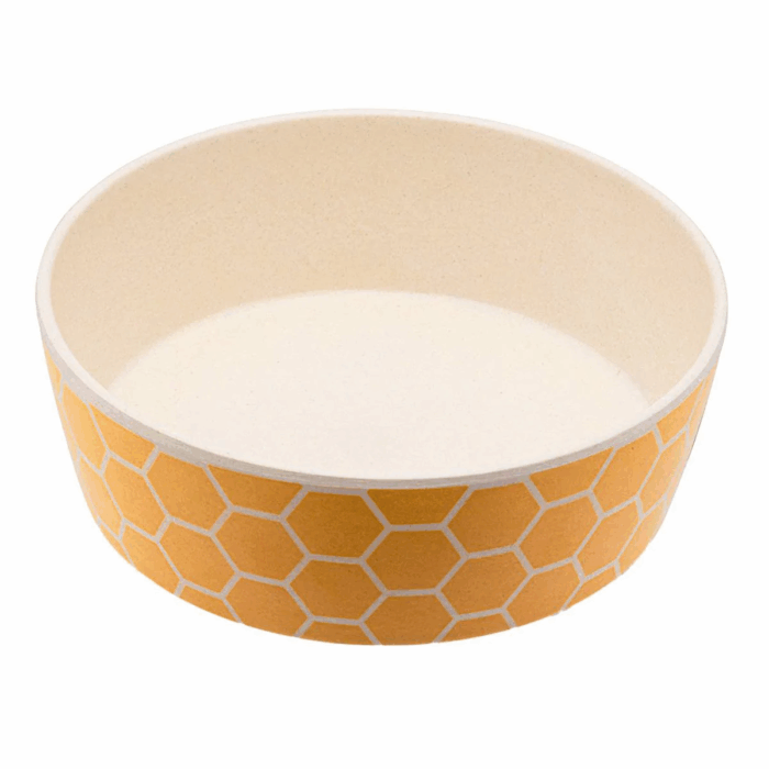 Beco Bamboo Dish for Dogs - Honey Bee