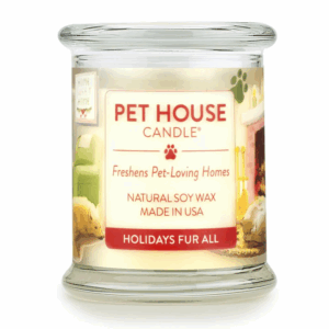 Pet House Natural Soy Wax Candle - Holidays Fur All - 8.5oz