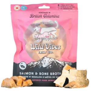Wild Vibes Salmon and Bone Broth Treat 75g