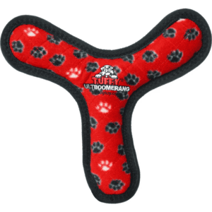 Tuffy Dog Toy - Red Boomerang Jr